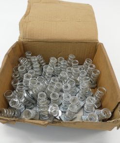 *Lot of 59* Thomas and Betts A100 1/4 Rectangular Steel 1/4" Spring Nut