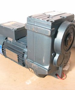 10.97:1 Sew-Eurodrive FA47DT80N6/4BM61HFTF Gear w/ Motor  (.18HP) DFT80N6