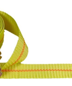 Wrecker Straps 2" X 27' FLAT HOOK 10K POLY TIEDOWN W/RATCHET