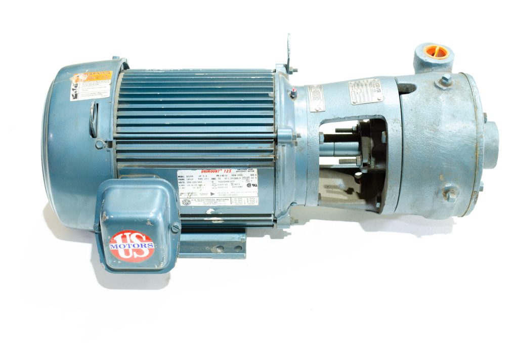 Carver 1.25X1X6LA-33E-5 Centrifugal Pump 1.25" x 1" Threaded Ports w/ 5HP Motor