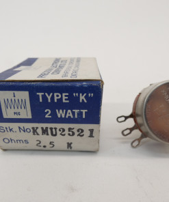PEC Precision Electronic KMU2521 Potentiometer 2.5K Ohms 2-Watt Type-K