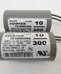 *Lot of 2* Philips Advance 7C100M30RA Dry Capacitor