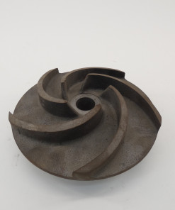 GPI 025007 Open Pump Impeller 5-Vane 1/4" Key 1-1/4" Bore 9" OD