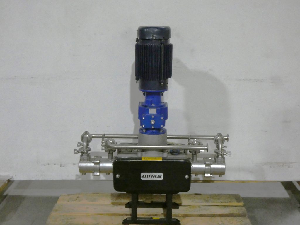 Binks 104018 Electric Smart Pump 1" Port Sizes W/ 1HP Marathon Motor 3PH 1765RPM 1" Sanitary Relief Valve Included