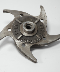 AEL A744 P1808-5 Pump Impeller 5-Vane CF8M 7/16" Bore 5-1/2" OD