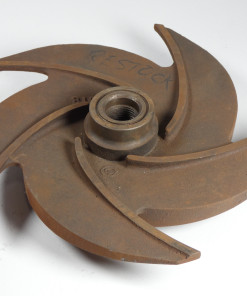 Goulds Pump 54018 100-594 5-Vane Impeller 1" Bore 9″ OD