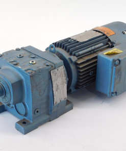 1HP Sew-Eurodrive DFT80N4BM605HR Gear Motor w/ 32.4:1 Sew Eurodrive R37DT80N4BM605HR Gear Reducer