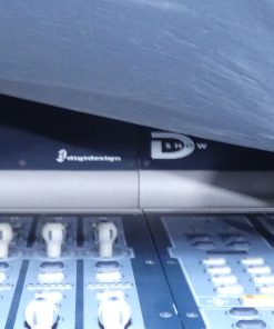 *Parts Only* Digidesign D Show Mixing Console Mixer W/ Keyboard Monitor Cover