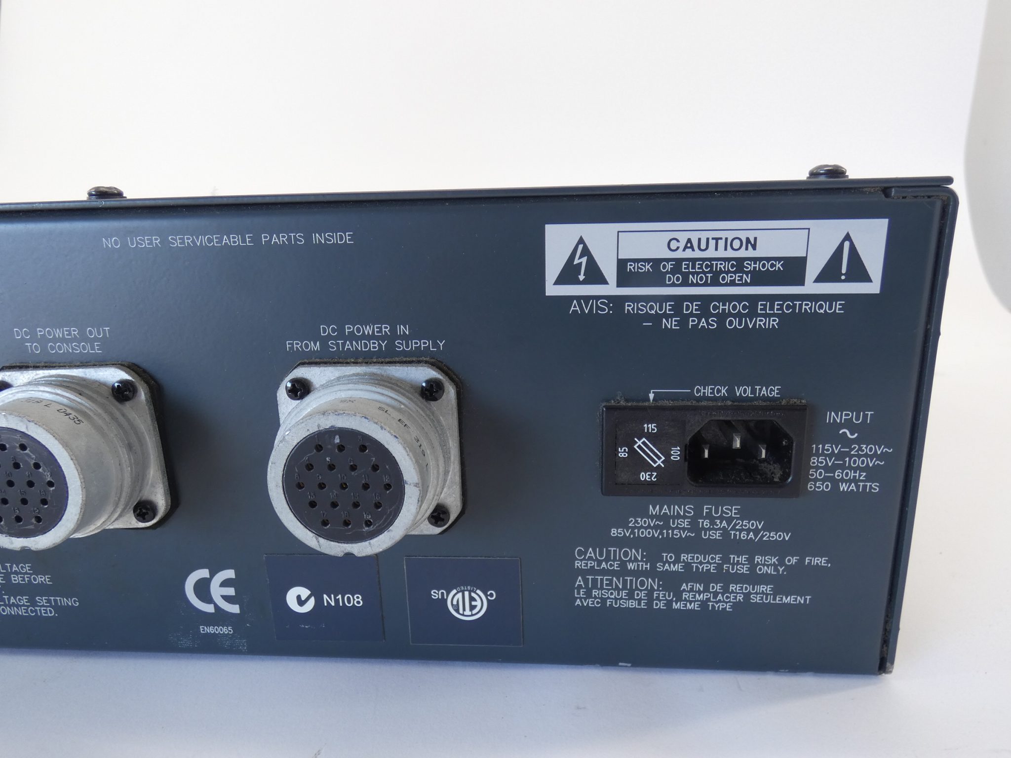 Soundcraft CPS 275 コンソール用パワーサプライ 電源ユニット Soundcraft CPS 275 コンソール用パワーサプライ 電源ユニット