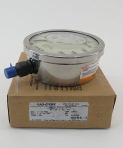 Ashcroft 45-1009-SL-02L-200 Pressure Gauge 0-200PSI 4-1/2" Dial Lower Bottom Connection