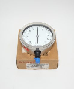 Ashcroft 45-1009-A-02L-30IMV&15 Pressure Gauge 0-30 HG 0-15 PSI 4-1/2" Face