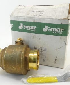 Jomar Valve 100-211XLCG 100XLCG 2-Piece Brass 4" Ball Valve 200WOG