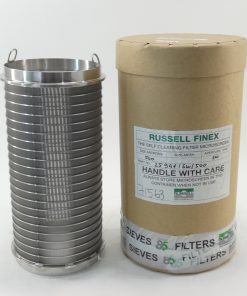 Russell Finex 25941-SW-500 Wedge Wire Self Cleaning Microscreen Filter 500 Micron