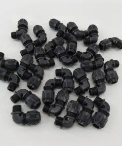 *Lot of 28* Thomas & Betts 1/2" Liquid-Tight Bullet Connector Black
