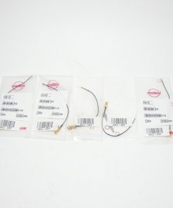 *Lot of 5* Honeywell Molex 89761-2705 SMA Jack to MCRF RF Micro-Coaxial Cable Assembly