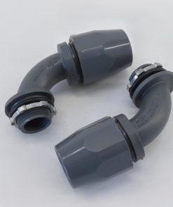 *Lot of 2* Carlon LT20EN Type B 3/4" Liquid-Tight Connector Elbow FNMC-B