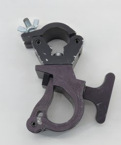 Doughty T57010 Half Coupler Clamp 750kg w/ Light Source Mega Claw Black