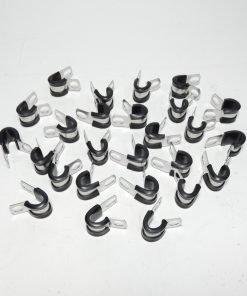 *Lot of 25* Umpco S344SSG4 Tube Cushioned Clamp
