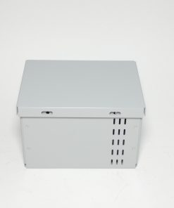2-Gang Gray Electrical Box Enclosure 6" x 4-3/8" x 4" Grey Hinged