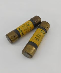 *Lot of 2* Econ ECN40 Dual Element Fuse 40A 250V