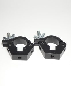 *Lot of 2* Doughty T57011 BlackHalf Coupler Cheeseborough Clamp 750KG