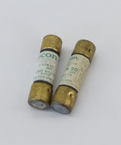 *Lot of 2* Econ ECN30 Dual Element Time Delay 30A Fuse 250VAC