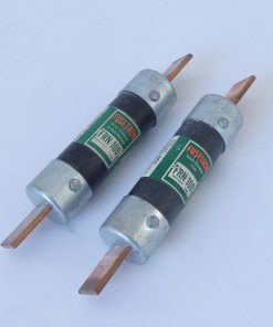*Lot of 2* McGraw-Edison Bussmann FRN100 Fusetron Dual Element 100A Fuse