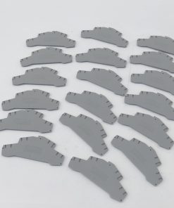 *Lot of 18* Phoenix Contact 3210613 D-PTTBS 2,5-QUATTRO End Cover Gray