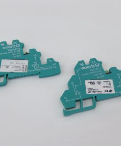 *Lot of 2* Woertz 45314T/2 Terminal Block Power Relay 250VAC 6A