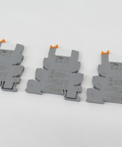 *Lot of 3* Phoenix Contact 2900446 2961105 PLC-BPT-24UC/21 Base Relay