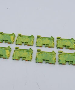 Lot Of 8 Phoenix Contact Pt 6 Pe Protective Conductor Terminal Block.jpg