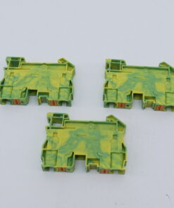 *Lot of 3* Phoenix Contact PT 10-PE Protective Conductor Terminal Block