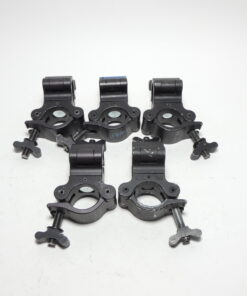 *Lot of 5* Light Source Mega-Coupler Clamp SVWL 500kg Black 1100LBS