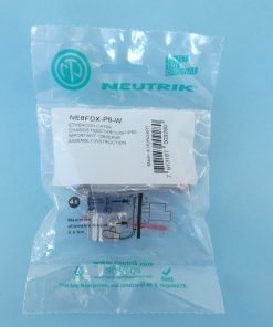 Neutrik NE8FDX-P6-W EtherCon Chassic FeedThrough IP65