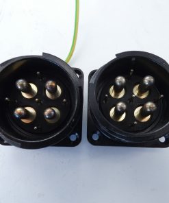 *Lot of 2* LK Connectors 5221 Black 4-Pin Connector Plug