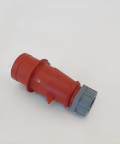 Mennekes 32a 6h Type 4 Pin And Sleeve Red Male Plug 200 346v 240 415v 50 60hz.jpg